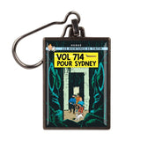 METAL KEYRING: Flight 714 to Sydney