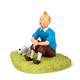 RESIN COLLECTIBLE: Tintin & Snowy on the Grass